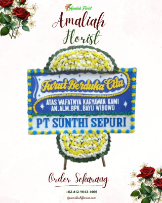 Papan Bunga Duka di Rancabolang
