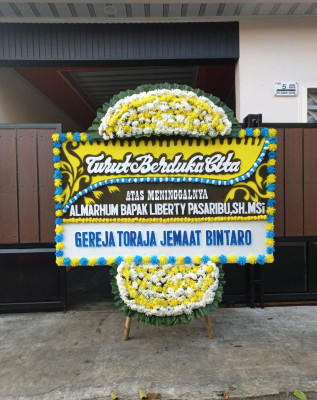 Papan Bunga Duka di Rancabolang
