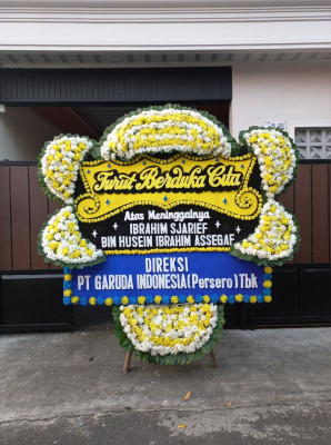 Papan Bunga Duka di Rancabolang