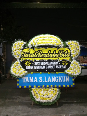 Papan Bunga Duka di Rancabolang